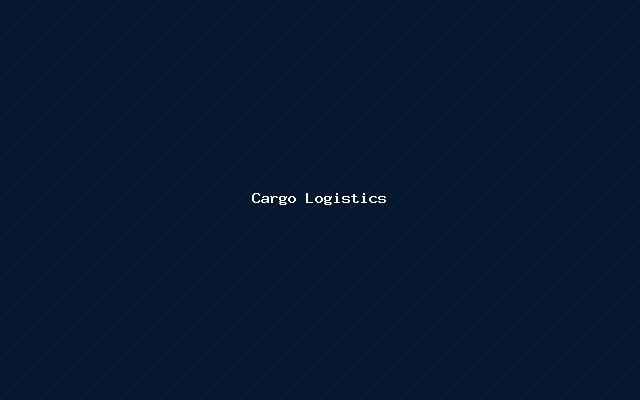Cargo logistics