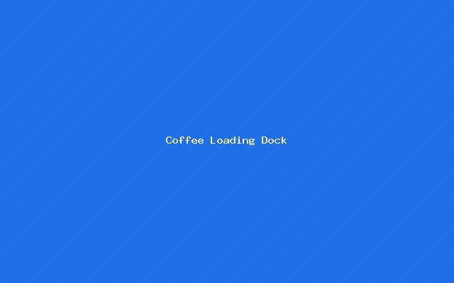 Coffee Loading Dock