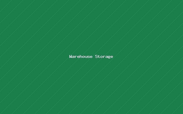 Warehouse Storage